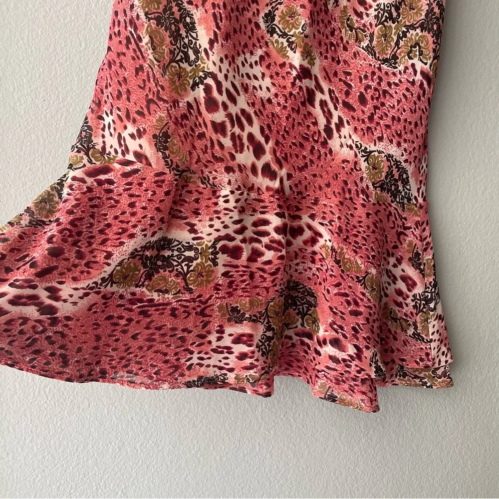 David’s Designs | 90s Y2k Sheer Mixed Print Mermaid Fairy Midi Skirt - Picture 8 of 9